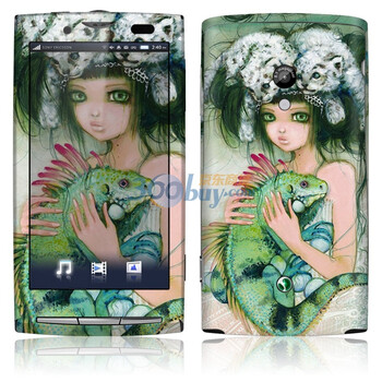 ideaSkin 索尼爱立信(索爱) X10/X10i 鬣蜥 手机外壳保护套皮贴膜 ENCJJC231990