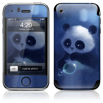 ideaSkin iPhone 3G/3GS 熊猫 外壳保护套皮贴膜 ABRD032158