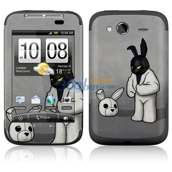 ideaSkin HTC Wildfire S(G13) 皮肤 二重兔 手机外壳保护套皮贴膜 ENDAXC672072