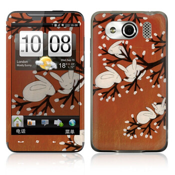 ideaSkin HTC T9199 / Z510D / 双擎 / 双擎S 唇红兔 机身贴膜 保护膜 皮肤 BDFD062171