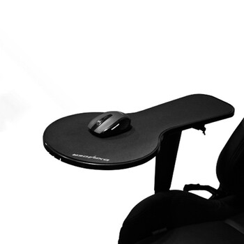 DXRACER 人体工学鼠标托架/扶手托支撑胳膊缓解肩部疲劳/缓解鼠标手AR02A黑色 黑色 0.005个方