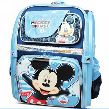 迪士尼DISNEY小学生儿童减负双肩书包SM80241 藏青