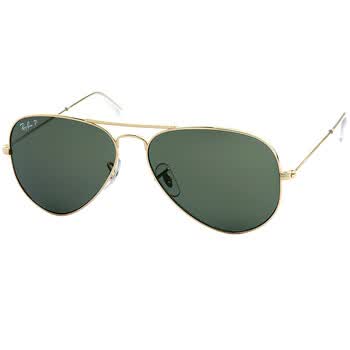 Ray-Ban雷朋经典飞行员款偏光太阳镜 RB3025-001/58-58