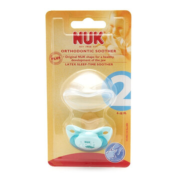 NUK 安睡型乳胶安抚奶嘴(2号6-18个月)