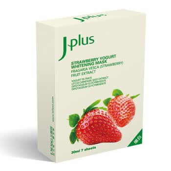 静佳Jplus4D草莓优格嫩白面膜30ml*7pcs