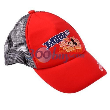 Disney/迪士尼童帽 帽子 米奇男童鸭舌帽 D05MQ2634 红色 52