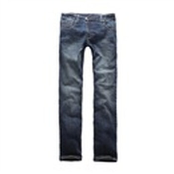 七匹狼SWJEANS休闲牛仔长裤171150403004 深蓝 34