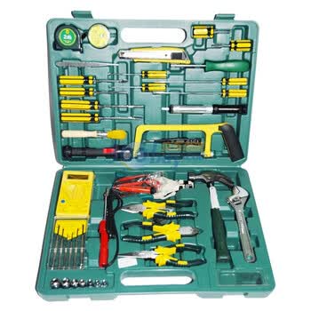 得力工具 42件电讯工具组套 DL1042