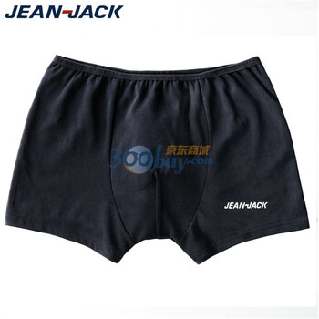 简杰克 JEANJACK品质男装2011新秋装 平角男士内裤 休闲底裤 NK001 深蓝色 XXL