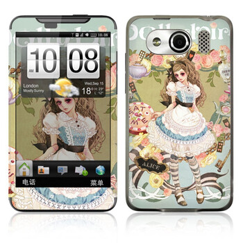 ideaSkin HTC T9199 / Z510D / 双擎 / 双擎S 爱丽丝多莉 机身贴膜 保护膜 皮肤 BDFC011866