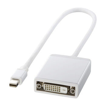 日本SANWA SUPPLY AD-MDPDV03 高速稳定Mini DisplayPort和DVI转换头
