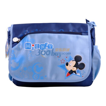迪士尼/Disney 米奇米妮儿童书包/青少年侧背包 CC-M0403 两色可选 深蓝色
