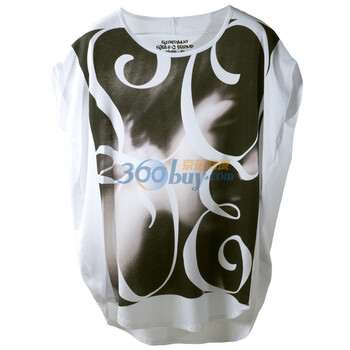 Giordano佐丹奴 T恤 女活出真我动感Big Tee 01391065 白色 M