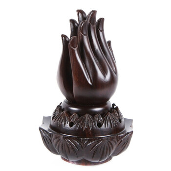 RAJ印度纯进口手工香具 莲花许愿薰香炉278001