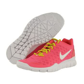 `Nike 耐克 女子训练鞋 429785 602 太阳红/白/绿38