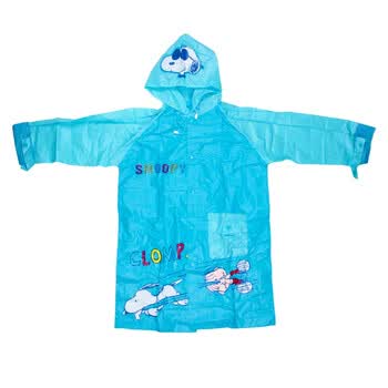 史努比雨衣儿童雨衣学生雨衣雨披T-SPY3001 深蓝色70cm
