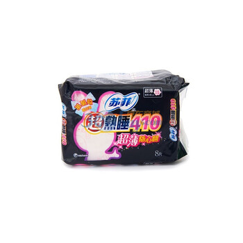 苏菲SOFY 超熟睡超薄随心翻410 超薄棉柔表层8片