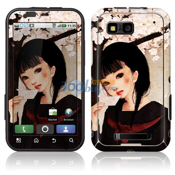 ideaSkin 摩托罗拉 ME525 / MB525 / Defy / 戴妃 三月的情书 外壳保护套皮贴膜 ENDAWC592059