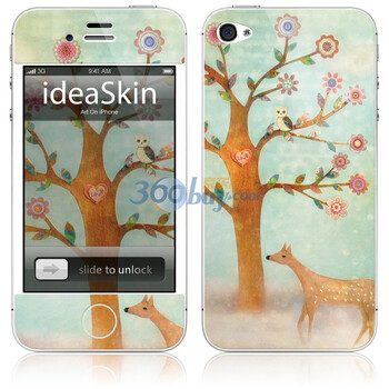 ideaSkin iPhone 4 白日梦 手机外壳保护套皮贴膜 CJKD012144