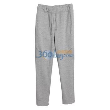 as安都2011冬 新 时尚百搭拉链装饰休闲裤 9145235 灰色 M