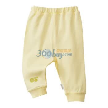 贝贝怡（bornbay） BB506 宝宝服 可调腰两用裆裤 婴儿童装内衣浅黄色92码