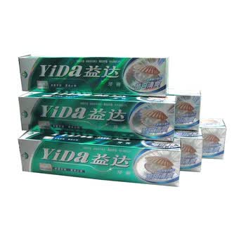 益达酷白清爽牙膏200g 6支