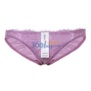 爱慕 Shine Love心爱羽裳中腰三角内裤SL22462 紫色 XL
