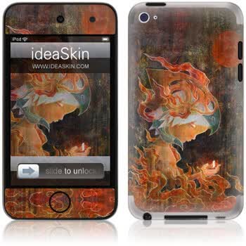 ideaSkin iPod Touch 4 夜光 外壳保护套皮贴膜 DAMC902123