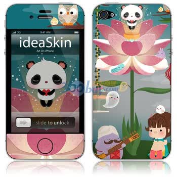 ideaSkin iPhone 4 熊猫的出生 手机外壳保护套皮贴膜 CJKB681664