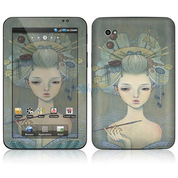 ideaSkin 三星 GALAXY Tab / P1000 / P1010 皮肤 艺伎花魁 外壳保护套贴膜 彩膜 DBGC742086
