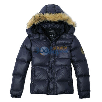 AK男装冬装新品 空军作训羽绒服 11C211002 深藏蓝色 XXL