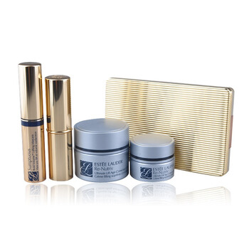 雅诗兰黛 Estee Lauder 白金幻彩妆礼包 眼霜5ml+面霜15ml+金管唇膏+睫毛膏+彩妆盘