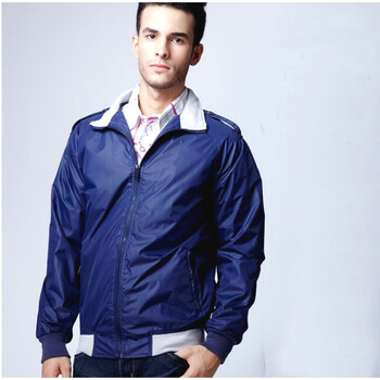 WINJEANS维杰斯 2011秋冬新品韩版男休闲立领薄夹克 6515 3色 海军蓝 XXL