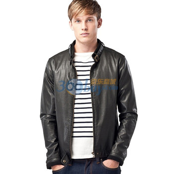 JACKWALKPU皮机车夹克C0113502黑色XXL
