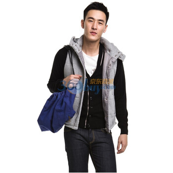 PEACEBIRD太平鸟男装冬季新品棉马夹83510436003 白色 XXL