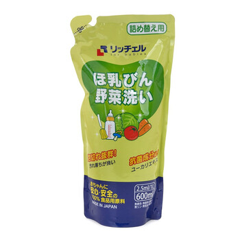 利其尔 奶瓶果蔬清洗剂(补充装)600ML