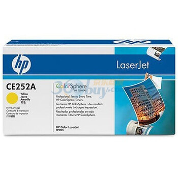 惠普（HP）LaserJet CE252A 黄色硒鼓（适用Color LaserJet CP3525/3525n/3525dn）