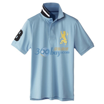 Giordano佐丹奴 Polo 男炫彩狮王修身POLO 01012180 藏蓝 XL