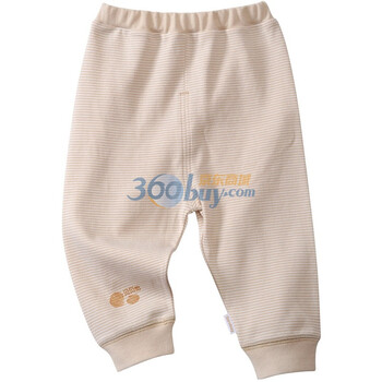 贝贝怡（bornbay） BB511 宝宝服 可调腰两用裆裤 婴儿童装内衣 杏色 90码