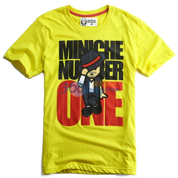 Giordano佐丹奴BSX T恤 男街头文字MINI CHE T恤 91091011 黄土赭色 XL