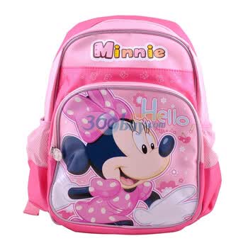 迪士尼/Disney 米奇米妮幼儿书包/儿童背包/双肩背包 CC-M0402 两色可选 桃红色