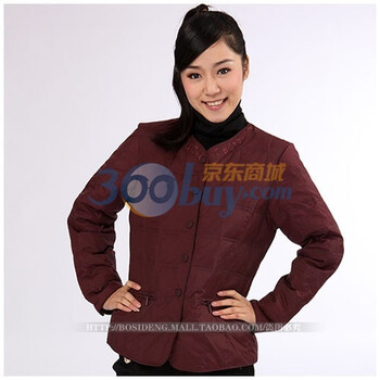 波司登羽绒服 女大众内恤 BR1886 深紫色 185/104A(XXXL)