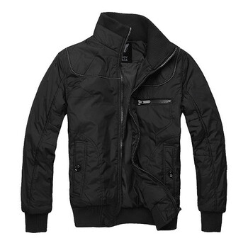 薪格仕品 外套 新款秋冬休闲棉衣 JDJ009 黑色 L