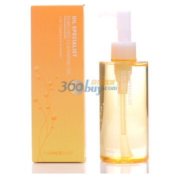 菲诗小铺 The face shop 精油专家-活肤卸妆精油（鳄梨）黄 200ml 7415