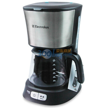 伊莱克斯（Electrolux） 滴漏式咖啡机 ECM5210（银色+黑色）