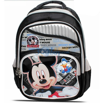迪士尼DISNEY书包 米奇2012新款儿童书包 小学生双肩背包SM80262 黑色
