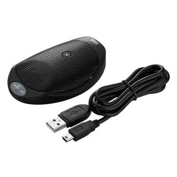 日本SANWA SUPPLY MM-MCUSB22 网络电话视频会议USB麦克风 高敏感度收音半径高达5米 附静音键