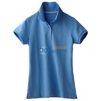 Giordano佐丹奴 Polo 女糖果色弹力修身珠地Polo 01310001 宝蓝色 XS