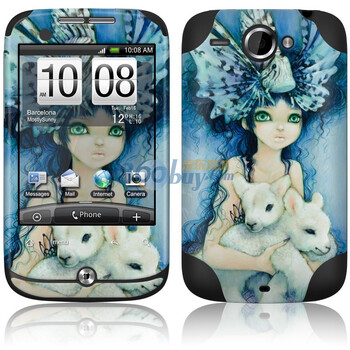 ideaSkin HTC Wildfire/G8/野火/A3366/A3333 少女和羊羔 手机外壳保护套皮贴膜 ENDAQC232085