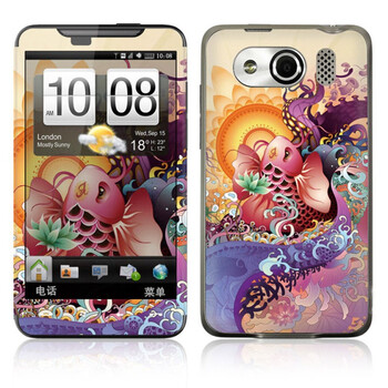 ideaSkin HTC T9199 / Z510D / 双擎/双擎S 鱼跃鸢飞 机身贴膜 保护膜 皮肤 BDFB311019